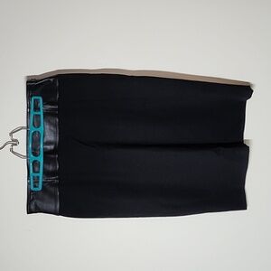 Lafayette 148 New York Classic Black Midi Skirt Pencil Skirt Career Professional